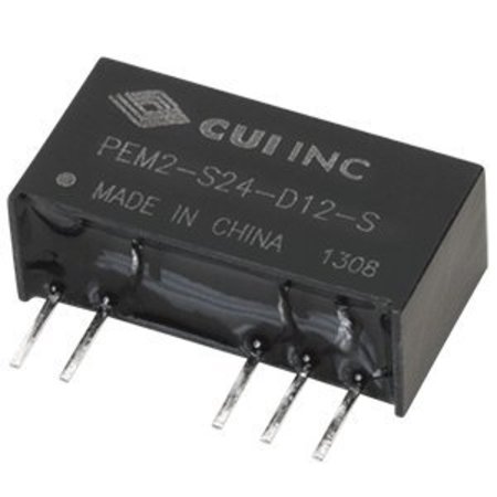 CUI INC Dc-Isolated 2W 10.8 13.2Vinput 15V133Ma Single Un PEM2-S12-S15-S